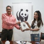 Ushna Shah Instagram - Honoured to join hands with WWFPAK as the Goodwill Ambassador and be a part of the panda family. WWF's mission is working to sustain the natural world for the benefit of people and nature. I am grateful for this platform and can not wait to get to work with these dedicated & passionate individuals. Wish us luck! 🐼 (The last two pictures are of me enjoying a gelato after my signing.. Just sharing my happy ) @wwfpak @wwf #ushnashah #wwfgoodwillambassador #conservation #wildlife #nature #wildlifephotography #animals #naturephotography #wildlifeconservation #photography #environment #travel #birds #animal #naturelovers #biodiversity #sustainability #wild #love #ocean #safari #hunting #climatechange #l #endangeredspecies #natgeo #earthhour
