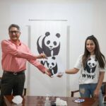 Ushna Shah Instagram - Honoured to join hands with WWFPAK as the Goodwill Ambassador and be a part of the panda family. WWF's mission is working to sustain the natural world for the benefit of people and nature. I am grateful for this platform and can not wait to get to work with these dedicated & passionate individuals. Wish us luck! 🐼 (The last two pictures are of me enjoying a gelato after my signing.. Just sharing my happy ) @wwfpak @wwf #ushnashah #wwfgoodwillambassador #conservation #wildlife #nature #wildlifephotography #animals #naturephotography #wildlifeconservation #photography #environment #travel #birds #animal #naturelovers #biodiversity #sustainability #wild #love #ocean #safari #hunting #climatechange #l #endangeredspecies #natgeo #earthhour