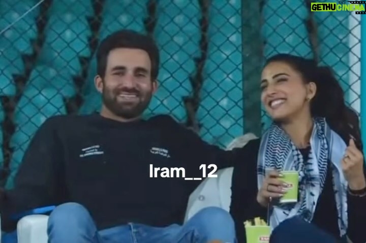 Ushna Shah Instagram - Date night last night with @hamza.amin87 🏏 Sad to have missed our @karachikingsary but fun match between @islamabadunitedpsl & @quetta.gladiators 👏 (There is a video of me as a toddler in a diaper, dancing & singing “deeh deeh pachipaan”. I will never not dance to this song 😅) *Having a platform or a privileged access to a platform is a responsibility, especially at a time in the world when showing solidarity is stifled.