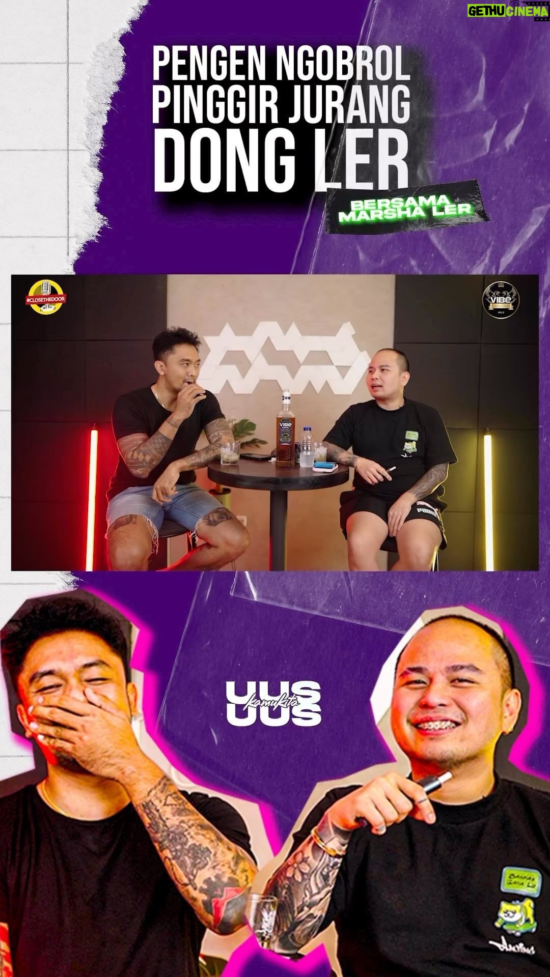 Uus Instagram - Pengen ngobrol pinggir jurang dong ler @steven.kurniawann hahahha akhirnya kumplit nih ngobrol sama tiga sanin streamer mobelejen 😂