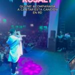 Víctor Drija Instagram - jamás imaginé la reacción que hubo en el tercer vídeo 🤯 me sorprendieron en cada una de mis canciones 🇩🇴 qué fortuna mi primer show en Santo Domingo, RD Santo Domingo, República Dom.