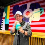 Víctor Drija Instagram - ¡SALUD! HOY ESTAMOS DE #1 Y ME VINE A @laestacion.ccs a celebrarloooo Caracas, D.F., Venezuela