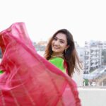 Vaishnavi Gowda Instagram - Twirling into the world of elegance! ✨ #mysoresilksaree