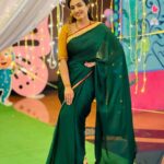 Vaishnavi Gowda Instagram - Nothing feels as perfect as a saree 🤍 Outfit - @arulaa_by_rashmianooprao