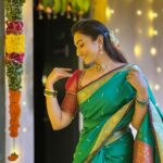 Vaishnavi Gowda Instagram - Wearing centuries worth of traditions ✨ #wedding Outfit - @arulaa_by_rashmianooprao