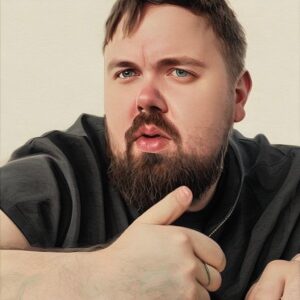 Valentin Petukhov Instagram - Нейросеть Lensa (которая всех того самого за сутки) нагенерила мне аватарок. Даже не знаю какую выбрать, помогайте.