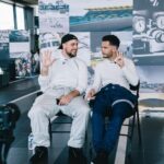 Valentin Roellinger Instagram - On a enchaîné une dizaine d’itw avec mon coéquipier @depielof1 entre deux séances de roulage en F4 pour le @grandprix_explorer ! Quelle vie 😱