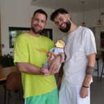 Valentin Roellinger Instagram - Avec parrain 🍼