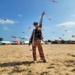 Valentina Shevchenko Instagram - Casually drew to the most amazing #Kite 🪁 festival 🥰 Thailand