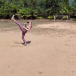 Valentina Shevchenko Instagram - Bullet and The Nature 💪 Always feels super natural and extra powerful 👊 #Power #Mma #UFC #Fighter #Workout #mmatraining #Thailand #Outdoors #Travel #Explore Ko Kho Khao