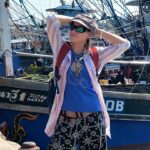 Valentina Shevchenko Instagram - Visiting Thai fisherman port today 🎣 #Thailand #fisherman #seaport #travel #lifestyle #pescador Phuket, Thailand