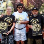 Valentina Shevchenko Instagram - Happy to be back to @tigermuaythai 👊 Big congratulations to Tiger Director Kuhn Viwat @viwat_tigermuaythai on successful anniversary of amazing training camp 💪 20 years helping fighters to become best versions of themselves 👊👊 Phuket, Thailand