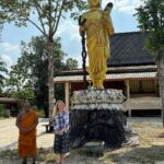 Valentina Shevchenko Instagram - Wat Hat Chik temple. Thailand. Kra Buri. Ranong #วัดบ้านหาดจิก Ban Hat Jik, Ranong, Thailand