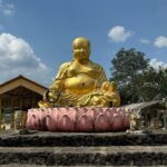 Valentina Shevchenko Instagram - Wat Hat Chik temple. Thailand. Kra Buri. Ranong #วัดบ้านหาดจิก Ban Hat Jik, Ranong, Thailand