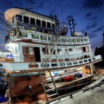 Valentina Shevchenko Instagram - Thai fishermen port at Khao Lak 🌴🇹🇭✨🐠⛴️ #Travel #Explore #Fisherman #Port #Thailand #CarTravel