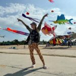 Valentina Shevchenko Instagram - Casually drew to the most amazing #Kite 🪁 festival 🥰 Thailand