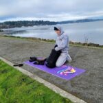 Valentina Shevchenko Instagram - Nature workout is the best 👊👊👊 #washingtonstate #pugetsound #backinshape Puget Sound-Seattle, WA