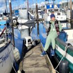 Valentina Shevchenko Instagram - My #SailorDiaries 🚢 ❤️ I love everything about being close to water, be able to understand my boat, take care of it, navigate, learn about tides and currents, be real #Sailor 🙂 Still so much to learn )) And this is amazing journey of life 💙💚💛 🙏 #thanksgiving #sailorlife #seatravel Washington State