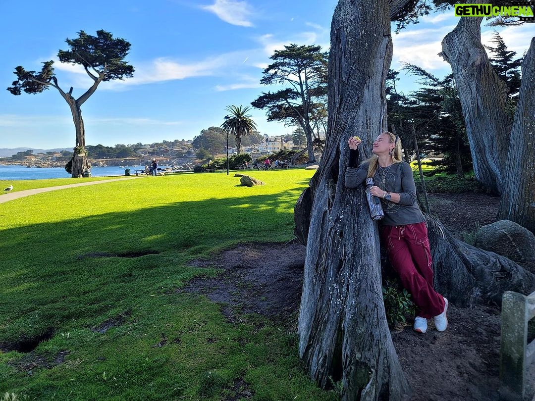 Valentina Shevchenko Instagram - Carmel By The Sea. #California Beautiful nature 😍 #RoadTravel Carmel-by-the-Sea