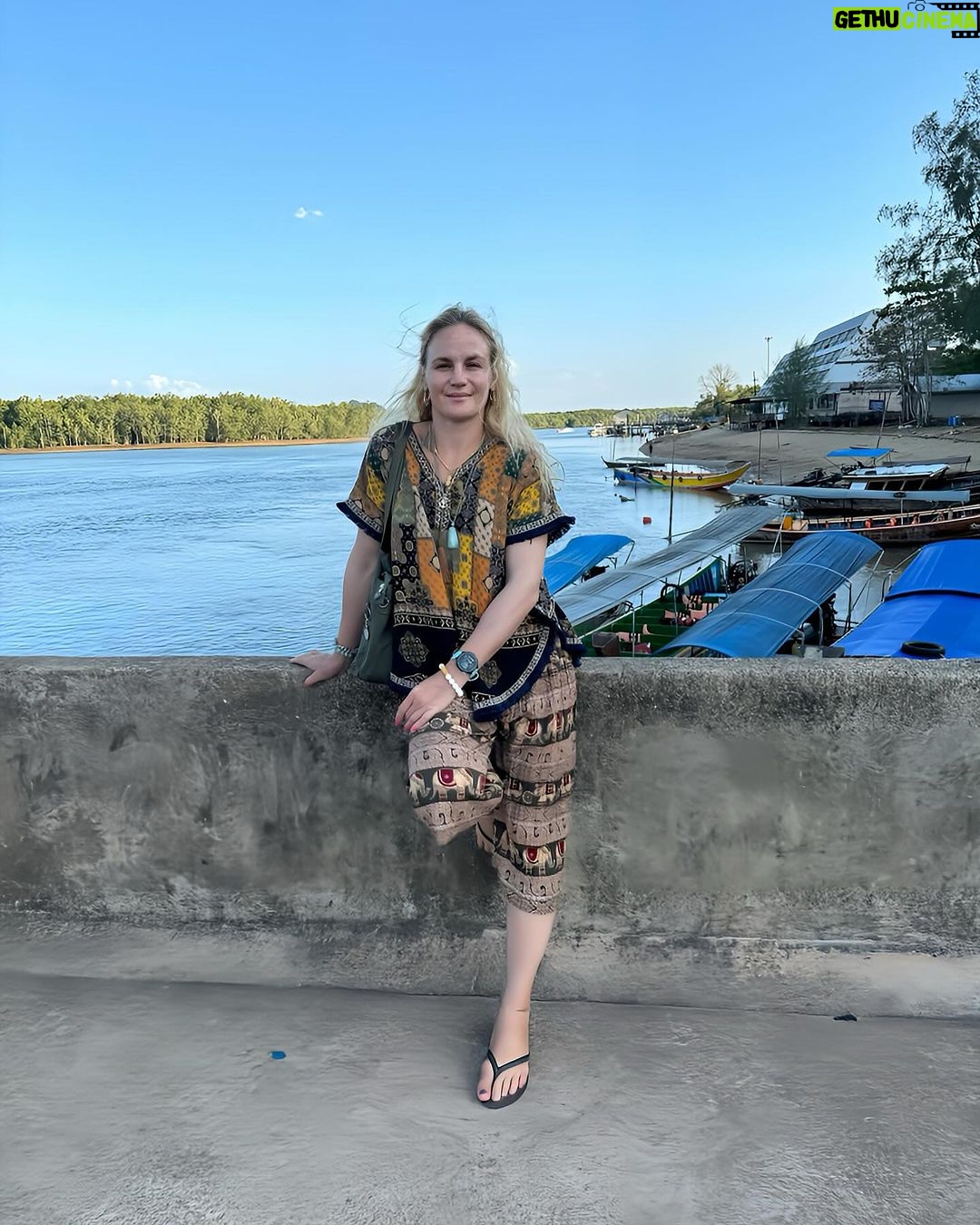 Valentina Shevchenko Instagram - Mangrove forest and cove. Riding a boat in Krabi. Thailand. Krabi, Thailand