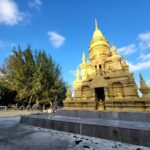 Valentina Shevchenko Instagram - 📍Wat Phra Chedi Laem So พระเจดีย์แหลมสอ วัดเจดีย์แหลมสอ 🕉️ Koh Samui Island, Thailand