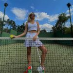 Valentina Zenere Instagram – 🎾🎾heyyy @alo 

#aloyogapartner