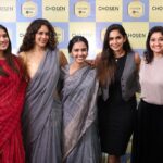 Vani Bhojan Instagram – Congratulations on 4 years of @chosen_by_dermatology @drrenitarajan ! To many more ✨ @samyuktha_shan @pradainisurva @ramyasub @neelimaesai @pritha10hari 🤗❤️