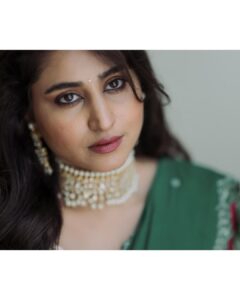 Varshini Sounderajan Instagram - Wearing @varahi_couture PC @maranstudioz