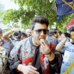 Varun Sharma Instagram - Yeh Tha Dilli ka Dusra Din❤️💫 #Fukrey3 #28th September Styled by @butterandmuse Jackets @manishmalhotraworld @mashbymalvikashroff Shoes @dmodotofficial Shades @vavaeyewear New Delhi