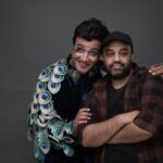 Varun Sharma Instagram - The OG Fukra!! @mriglamba The Man who works tirelessly..Consistently with all his heart.. round the clock to make magic Happen!✨ To make Fukrey what it is.. To spread happiness Love and laughter.. Thank you Sir for Fukrey Thank you for being you.. Thank you for trusting in us.Thank you for “Choocha” Choocha Ke saare pyaar ki shuruat Buniyad aap hi ho! Loveeee you Sir❤️💫