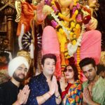 Varun Sharma Instagram - गणपती बाप्पा मोरया🙏🌸 Lalbaugh Cha Raja