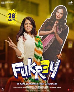 Varun Sharma Instagram - Fukron se miliye now, not later, picture ke pehele aata hai trailer. #Fukrey3 trailer out tomorrow.

@pulkitsamrat @fukravarun @oyemanjot @pankajtripathi @therichachadha @mriglamba @excelmovies @ritesh_sid @faroutakhtar @vipulhappy @amalendu_dop @kassimjagmagia @vishalrr @imanojchouhan @aafilms.official @zeemusiccompany