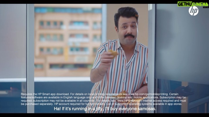 Varun Sharma Instagram - Shart lagi thi with @sharadkelkar ki his new printer would take ages to install. But the HP Smart Tank printers come with mobile-guided self-setup using the HP Smart App. Now, Ab Samosa Treat Deni padegi sabko 🙄 My lesson - with the new HP Smart Tank printer range, #ConsiderItDone #HP #HPSmartTank #ConsiderItDone #HPPrinters #HP #Printers #PrinterForBusiness #PrinterForHome #BestPrinterForHome #BestPrinterForOffice #InkTankPrinters