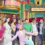 Varun Sharma Instagram - मज्जा अली #ChalaHawaYeuDya च्या सेट वर Apni Cirkus Family ke Saath❤️⚡️✨🎪 #ZeeMarathi #CHYD @zeemarathiofficial #CirkusThisChristmas