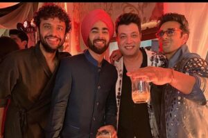 Varun Sharma Instagram - @alifazal9 & @therichachadha I Still can’t believe the day came.. We Celebrated.. had the most amazing time.. Ufff Pure happiness is what I can express I am feeling at the Moment.. A Decade long friendship.. For all of us.. we have literally seen you guys grow in love to finally witness this beautiful ‘big day’❤️ Biigg Biigg Congratulationsss and have the Most Blessed Life Ahead!! Love you Guys❤️✨