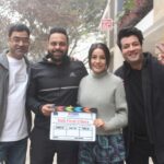 Varun Sharma Instagram - Starting off 2024 on a First Class note with gratitude and excitement as we commence our Shoot today for ‘Sab First Class’ with my Jigri @shehnaazgill helmed by @balwindersinghjanjua and Produced by @muradkhetani Sir @cine1studios @movietunnelproductions & @officialjiostudios This one is gonna be a Super fun ride and this one’s for everyone who’s been there and your support is why life mein ‘Sab First Class’ hai! ❤️💫 Jai Mata Di 😇✨
