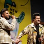 Varun Sharma Instagram – Had a great time at the @under25presidency Summit🔥  Filled with a lot of Love..Laughter.. and Warmth!❤️💫 

Styled by @butterandmuse 
Jacket @Mahimamahajanofficial 
Chelsea boots @dablrshoes @mirsaif Bangalore, India