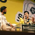 Varun Sharma Instagram - Had a great time at the @under25presidency Summit🔥 Filled with a lot of Love..Laughter.. and Warmth!❤️💫 Styled by @butterandmuse Jacket @Mahimamahajanofficial Chelsea boots @dablrshoes @mirsaif Bangalore, India