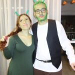 Victória Diniz Instagram - Shrek e Fiona 🥹🤌🏻💚