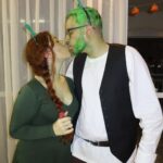 Victória Diniz Instagram - Shrek e Fiona 🥹🤌🏻💚