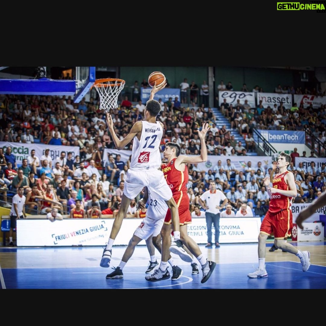 Victor Wembanyama Instagram - 🏀 #FIBAU16EUROPE 🥈 Italy