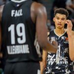 Victor Wembanyama Instagram - PLAYOFFS. CLINCHED🔥🔥🔥 @ldlc_asvel @lnb_officiel Lyon, France
