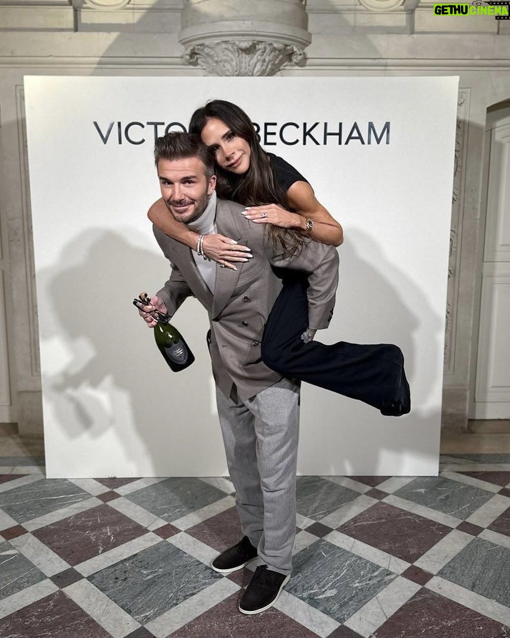 Victoria Beckham - 821.4K Likes - Always supporting me (literally😂) I love you so much @davidbeckham x Kisses x #VBAW24