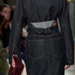 Victoria Beckham Instagram - VICTORIA BECKHAM AUTUMN WINTER 2024 Playing with shapes and volume, Japanese denim dramatically sculpts itself around the body to create new silhouettes. Styling: @Jane_How Production: @BureauBetak Casting: @Piergiorgio @DMCasting Make-Up: @FaraHomidi Makeup Looks: @VictoriaBeckhamBeauty Hair: @AnthonyTurnerHair Hair tools and Products: @WellaHair @GHDHair Nails: @AlexandraJanowski Video & Livestream: @BureauFuture Runway Photography: @BureauFuture Live Music: @MichelGaubert Online music: @Romanrpk Drinks: @DonJulioTequila @DashDrinks #VBAW24