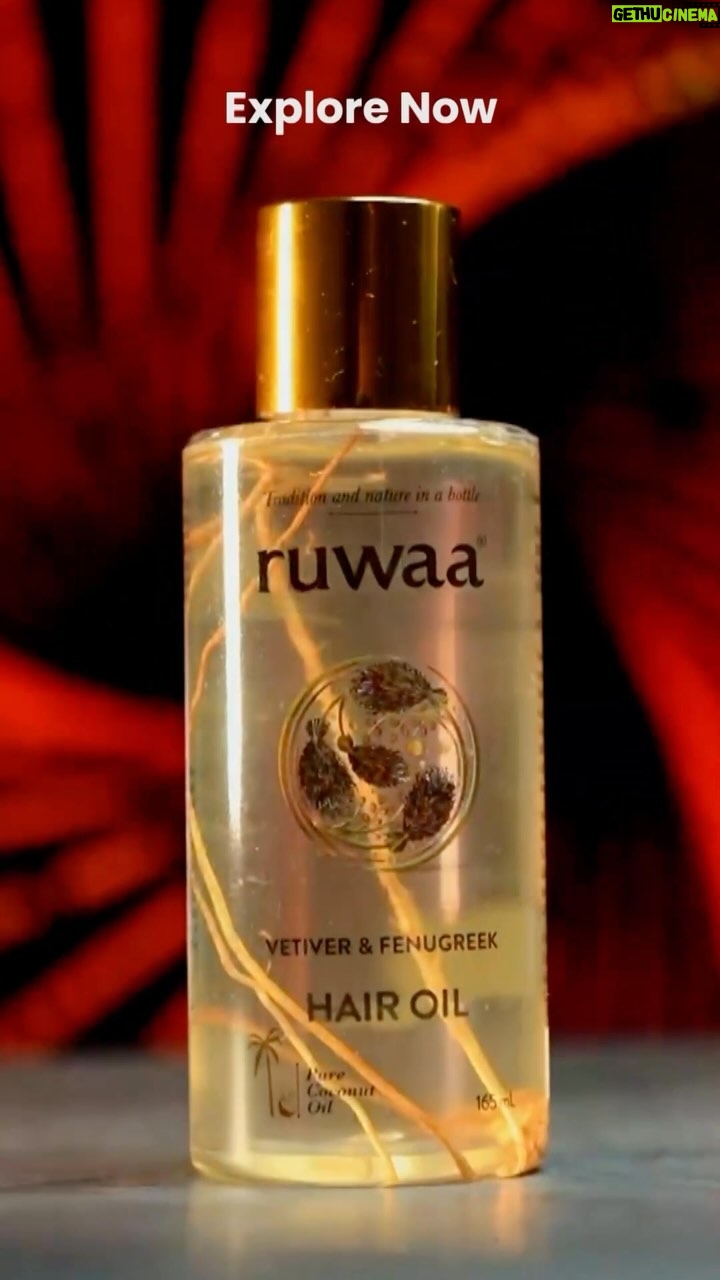Vijay Sethupathi Instagram - For generations, fenugreek and vetiver have been cherished as trusted home hair care go-to ingredients, revered for their unparalleled ability to transform haircare. Experience the magic of these age-old remedies in every drop of our nourishing hair oil. Embrace tradition, embrace beauty. Shop from https://ruwaa.life!