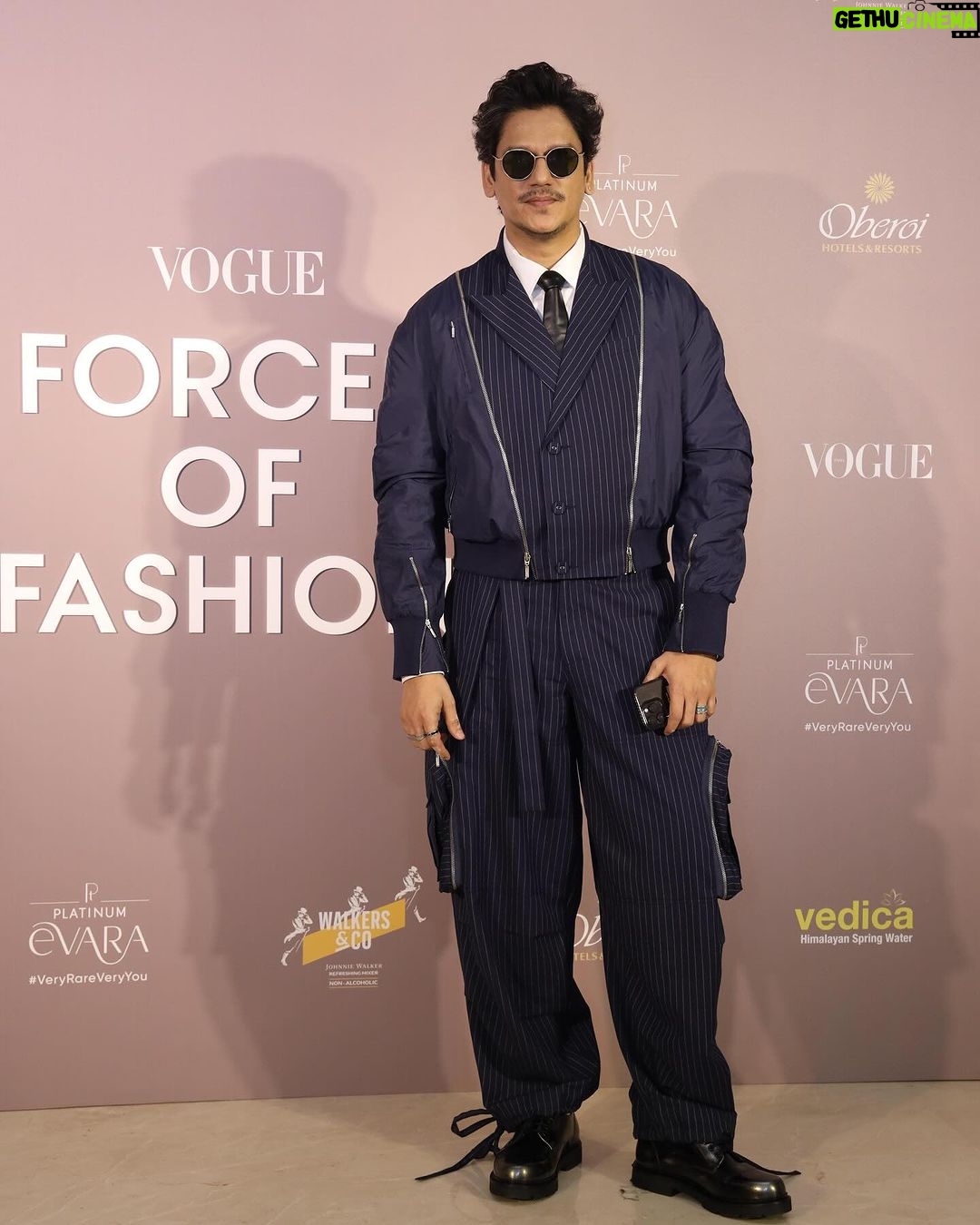 Vijay Varma Instagram - For @vogueindia’s #ForcesOfFashion Wearing this incredible design by my forever Arjun Saluja @rishtabyarjunsaluja Styled by @vrindaanarang