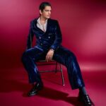 Vijay Varma Instagram - Jazz Gangsta 🎺💣 For @filmfare Wearing @manishmalhotraworld Styling @vrindaanarang shot by @aviraj Hmu @sama.rajan @hairbyprasad