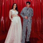 Vijay Varma Instagram - Tammy and I for @abrahamandthakore at the opening of @jioworldplaza ✨✨ #NewOrderOfStyle #MumbaiAtThePlaza #JioWorldPlaza