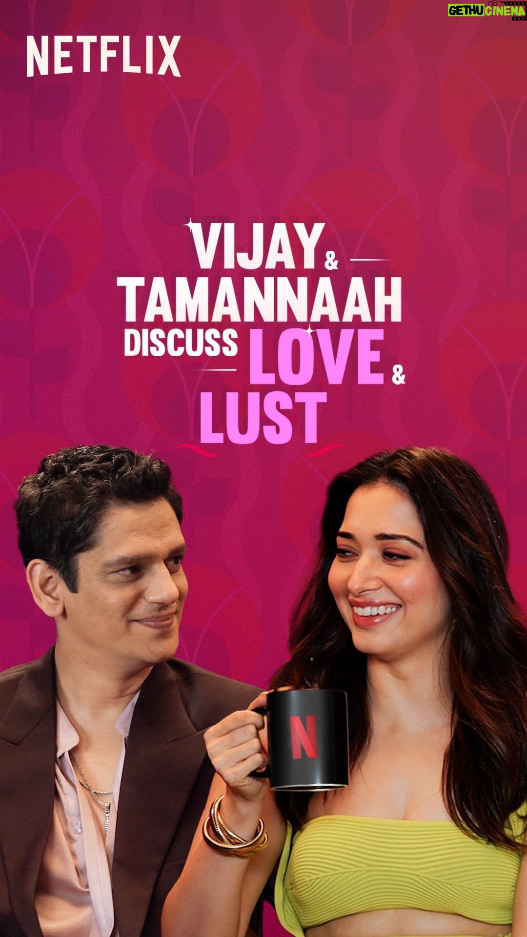 Vijay Varma - 178K Likes - From first encounters with lust to sharing the screen together, some stories are unmatched ❤️
Watch more of this spark and sizzle on #LustStories2, now streaming! 🥰
#LustStories2OnNetflix #RBalki @konkona #SujoyGhosh @iamitrsharma @neena_gupta @mrunalthakur @angadbedi @tillotamashome @amrutasubhash @tamannaahspeaks @itsvijayvarma @kajol @kumudkmishra @rsvpmovies @flyingunicornfilms @ronnie.screwvala @ashidua @pashanjal @reel_anushka