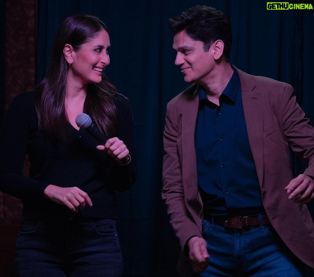 Vijay Varma - 305.2K Likes - I never danced on-screen before #JaaneJaan. I was always too shy.. I still am. It wasn’t even written in the script! I would have prepared myself in that case. @sujoyghoshofficial broke the news to me on the set and I protested.. But when @kareenakapoorkhan asks you to dance.. you dance. That’s the rule😛
@netflix_in